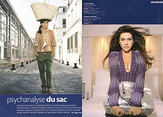 Fashion portrait spread for Madame Figaro