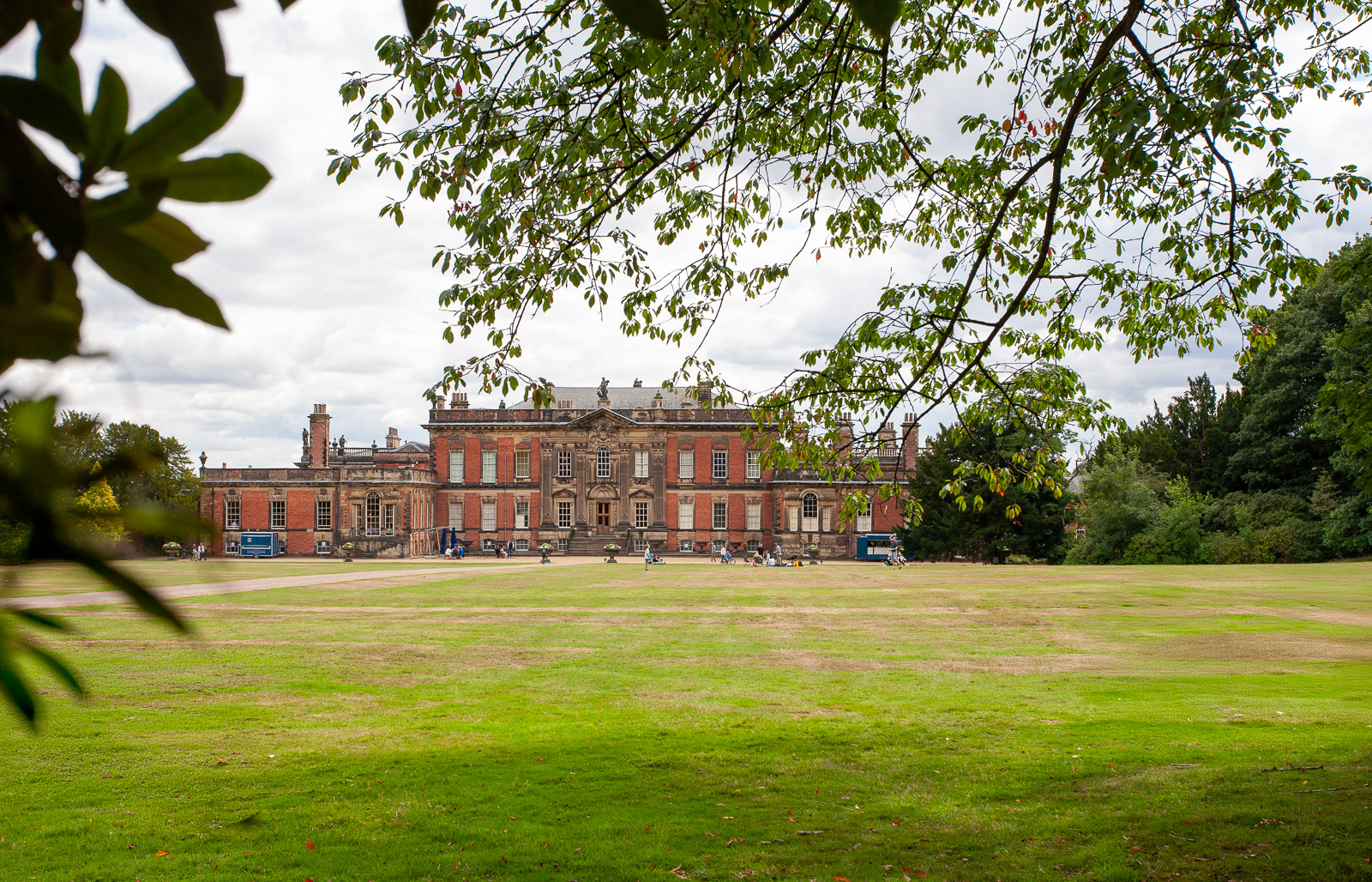 Wentworth House gardens in soft natural light.
